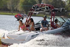 Teens Boating